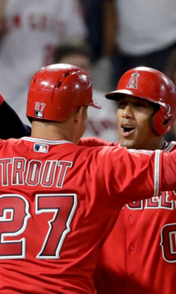 Meyer, 2 relievers throw 1-hitter in Angels' 7-0 win (Jul 19, 2017)